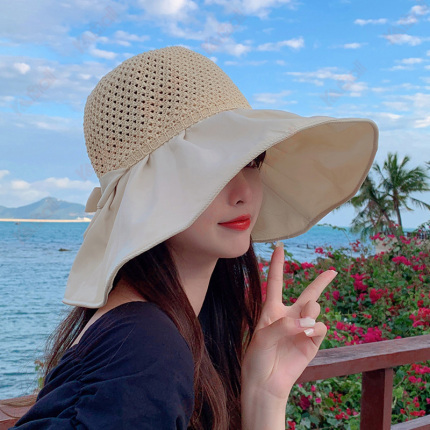 fashion knitted breathable summer hats